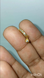 Hanging Nose Ring @ Valayam Mukuthi 8mm [Ready Stock + 24 Hrs Ship]