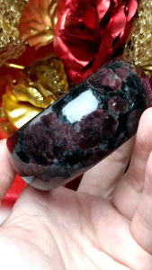 Garnet Crystal Stone Bangle 56mm 天然石榴石手镯 56mm 天然无优化处理