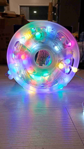 40Meter 200Light Led Fairy Light Lampu Lip Lap Lampu Raya 6Colour