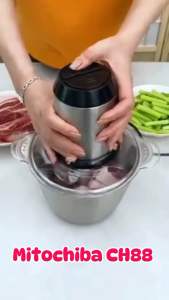 PROMO FALAS SALLE Chopper Mitochiba CH88 Penggiling Daging dan Penghalus Bumbu Serbaguna Murah