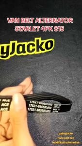 VAN BELT ALTERNATOR TOYOTA STARLET 4PK 815