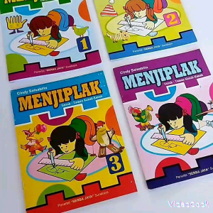 Paket 4 Buku Menjiplak Belajar Menggambar Untuk Anak TK Paud SD