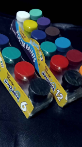Poster Paints 6&12 Colors with Free Paint Brush: A Beginner's Guide