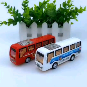 mainan anak kendaraan mobil pullback bus angkutan warna warni harga pabrik grosir termurah