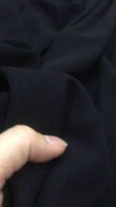 Vải Tuyết Mưa Hàn đen tuyền dày mềm co giãn (khổ 1m5)may đầm váyvest quần Tây Comple