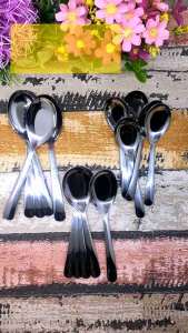 Sendok Bebek - Sendok Bubur Stainless Tebal Isi 6