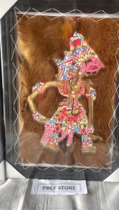 HIASAN DINDING WAYANG KULIT BOLODEWO UKURAN 50CM X 70CM