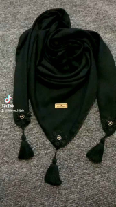 KERUDUNG CLARISSA VOAL PREMIUM MARWAH BUNGA HIJAB TERHITS