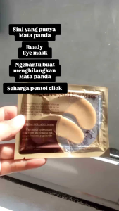 (ORI COD) Masker Mata Gold Collagen Maskeran Kantong Mata Panda