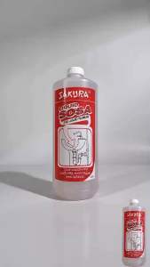 SAKURA Liquid SOSA High-Quality Drain Cleaner - Antibacterial Fragrance-Free Large Pack 250ml/500ml/1L