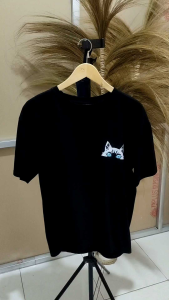 Kaos Oversized Tshirt WhoS There Gambar Depan Belakang Kaos Oversize Wanita/Pria