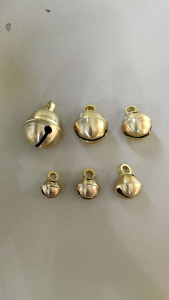 Bel Lonceng Kerincingan Kuningan Kerincing Kucing Warna Kuning 1 Pcs