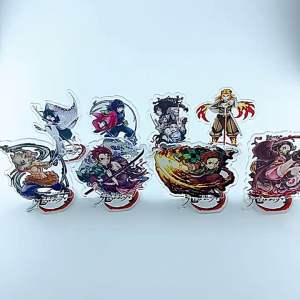 [Cao 10cm] Mô Hình Tượng Standee Acrylic Mica 1 mặt - Thanh Gươm Diệt Quỷ Kimetsu No Yaiba - Tanjiro Nezuko Giyu Rengoku Shinobu Inosuke