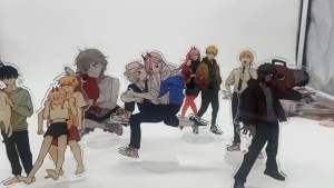 Mô Hình Tượng Standee Acrylic Mica 2 mặt - Chainsaw Man - Denji Pochita Power Aki Hayakawa Makima Reze Angel Himeno