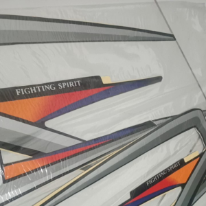 Stiker Striping Motor Yamaha RX King 2001 Hitam Merah