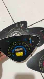 mika panel spidometer mio lama mio sporty variasi warna bahan akrilik tebal