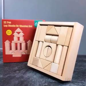 Montessori Wooden Building Blocks Toy