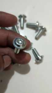 (harga 1pcs) baut L4 ring payung stainless M6x17 original baut 10 body all motor