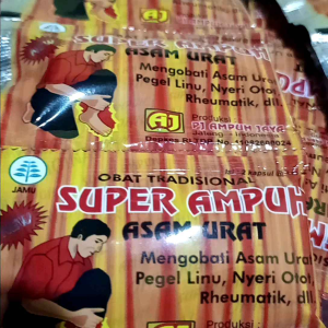 Kapsul Asam urat SUPER AMPUH (Hanger besar/20)