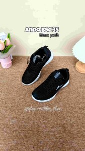 Sepatu Ando BSC 35 Hitam Putih Black White
