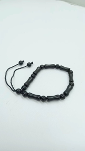 Gelang kaoka kokka model tulang kucing warna hitam F09