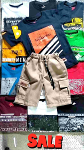 paket 100 5 pcs/kolor dan kaos/atasan/bawahan/baju anak/setelan