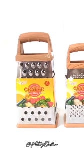 Parutan Menara Stainless 4 sisi  Grater 4 Sides Parutan 4 in 1 Parutan Menara