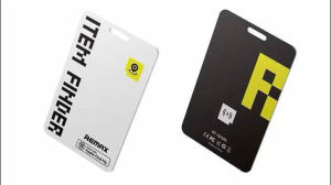Remax RT G2305 Smart Card Slim Build In Battery Wireless Charging Drop Tag Tracker Real Time Anti Lost Tracking Location Record Compatible Phone IOS