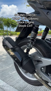 TSMP POWER PIPE Clamp Type For AEROX 155 V1 V2 V3 / NMAX V1 V2 V3 - ( SP ) Pink Power High Performance PIPE Good Quality LEGIT Tsmp