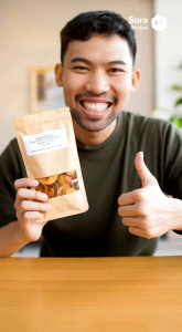 กล้วยอบเนย 500กรัม หวานน้อย หอมเนย กรอบ อร่อย ต้องลอง!! (จัดส่งไวเป็นพิเศษ💯)