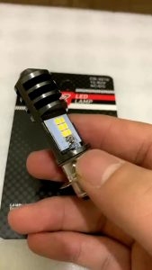 LAMPU MOTOR LED PUTIH H6 2 SISI 12 MATA TITIK AC DC HIGH LOW LAMPU JAUH DEKAT UNIVERSAL VARIO BEAT SCOOPY MIO NMAX PCX AEROX LEXI SATRIA VIXION DLL