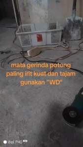 WD Batu Potong Gerinda 4 inch Mata Gurinda Potong 4x1.2mm 1 PCS Satuan