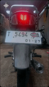 Stoplamp Lampu Rem Running Supra Lama Supra Fit Lama Model I ❤️ U 10 Mode Otomatis Auto Bergantian