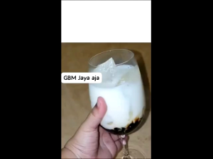 Bobatee Bublle Hitam Toping Minuman Bobatee starch ball Original 1kg