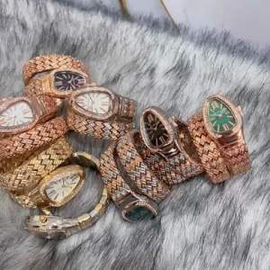 Promo - Jam Tangan Fashion Wanita Bvl Rantai Lilit Diamond Case Best Seller