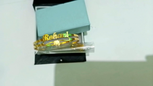 Gelang Nama custom Titanium Anti Karat bracelet korea name aksesoris