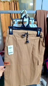 Rok Cargo Anak Perempuan Usia 2-8 Tahun Bahan Diamond Street