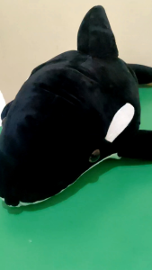 Boneka Paus Orca JUMBO 80CM Bahan Halus Lembut Berkualitas SNI