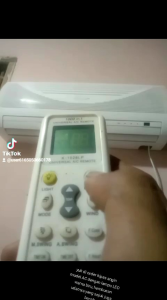 KIPAS ANGIN MODEL AC 2PK PAKE REMOT