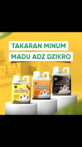 Madu Asli Adz Dzikro 500 Gram - Madu Herbal Majelis Az Zikra