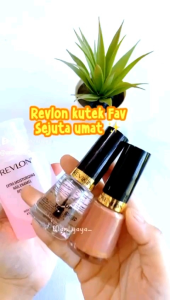 Revlon Nail Enamel Polish Kutek / Cat kuku Awet Tahan Kelopek