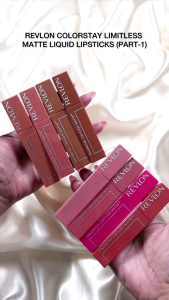 Revlon ColorStay Limitless Matte Liquid Lipstick ( Lipcream Tahan 24 Jam )
