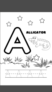 (PDF)Alphabet Do A Dot Marker Tracing And Coloring Activity Sheet Montessori Early Learning Busy Book For Toddlers