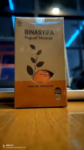 BINASYIFA KAPSUL MENIRAN  Imun Booser Alami meningkatkan imun tubuh dan menurunkan kadar gula darah