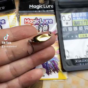 Thìa lượn spoon 1.5g lure suối