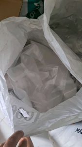 Combo 1kg túi xốp trắng gai dày