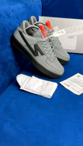 ( GRATIS KAOS KAKI ) Sepatu Sneakers Cowok Norest Low Grey Black Original Sekolah Wanita Pria Dewasa Keren Kets Cewek Casual Kerja Kekinian