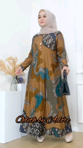 GAMIS SYARI BATIK MODERN JUMBO XXL - XXXL TERBARU HAPSARI MAXY BY ELLORA CALVIN JEANS PREMIUM HQ LD 110 MELAR SAMPAI 130 PB 138 TEBAL ADEM JATUH HALUS NYAMAN SOLO SERINA DENORA ERIKA 4 DRESS NUHA SARWIAH JUMBO SARTIKA JUMBO VALENT ELEGAN ODETH JUMBO