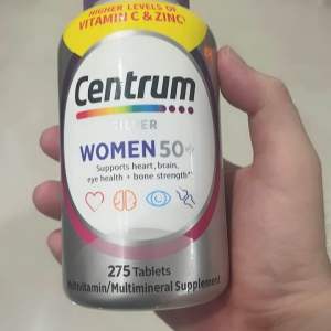 Centrum Silver women 50+ Multivitamin Multimineral supplement 275 tablets