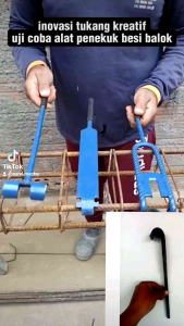Alat Penekuk besi kolom begel